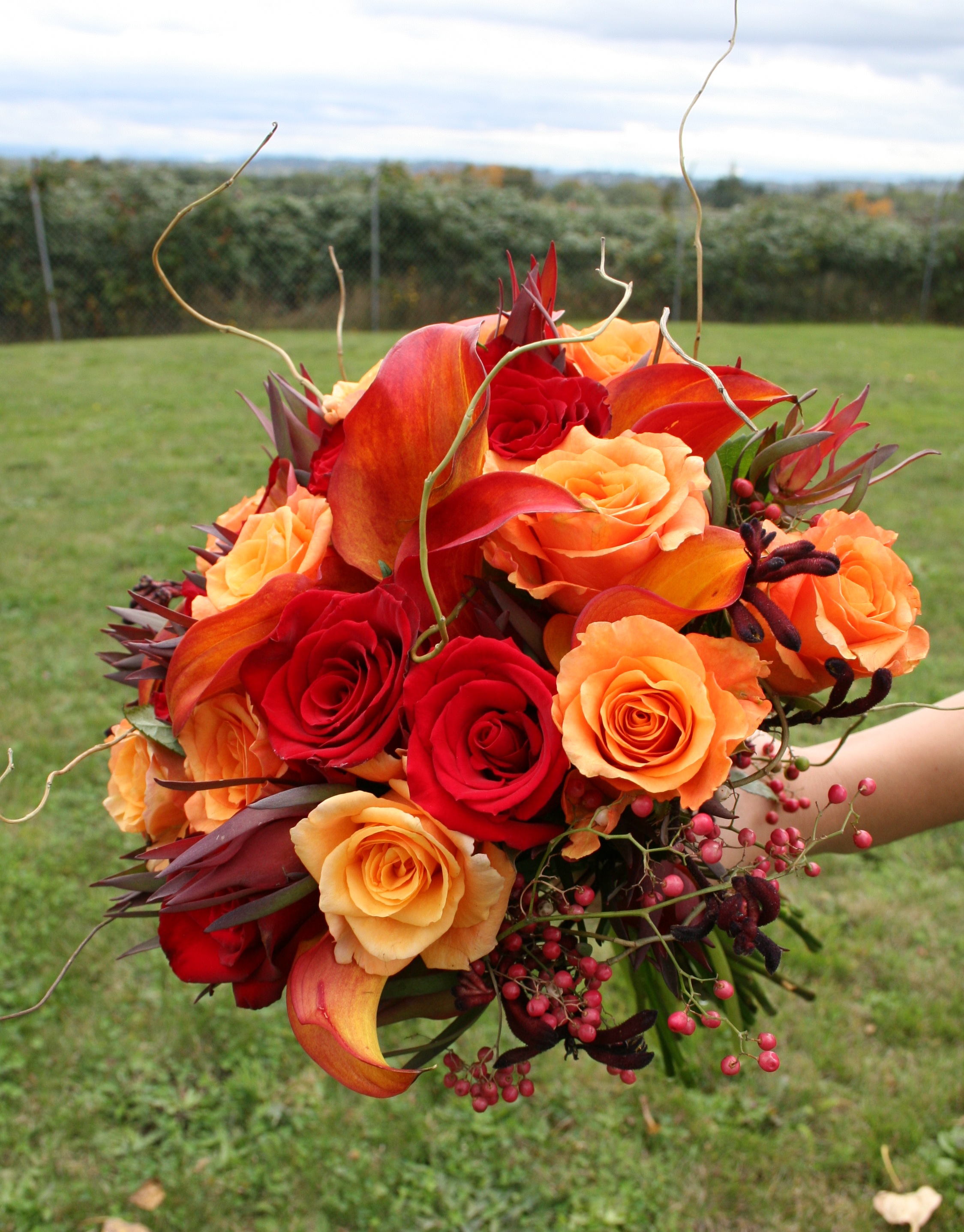 Fall Wedding Flowers